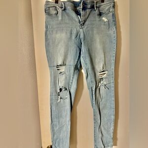 SOHO Legging stone washed jeans.